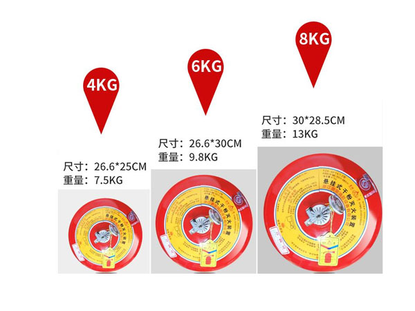 悬挂式干粉灭火器